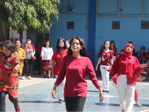 KESERUAN GURU GURU METHODIST DALAM MERAYAKAN HUT RI KE-77.
